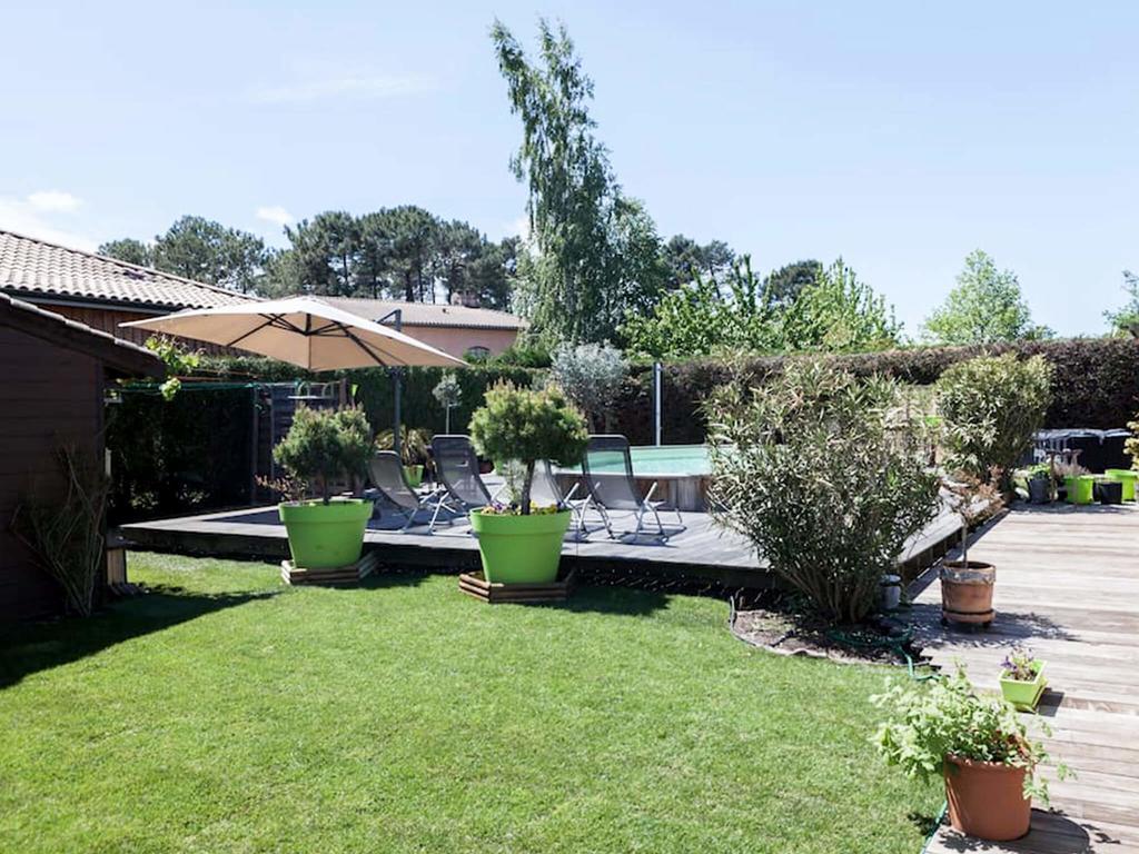 Hotel Calme Et Nature, Ba Gujan-Mestras Exterior foto